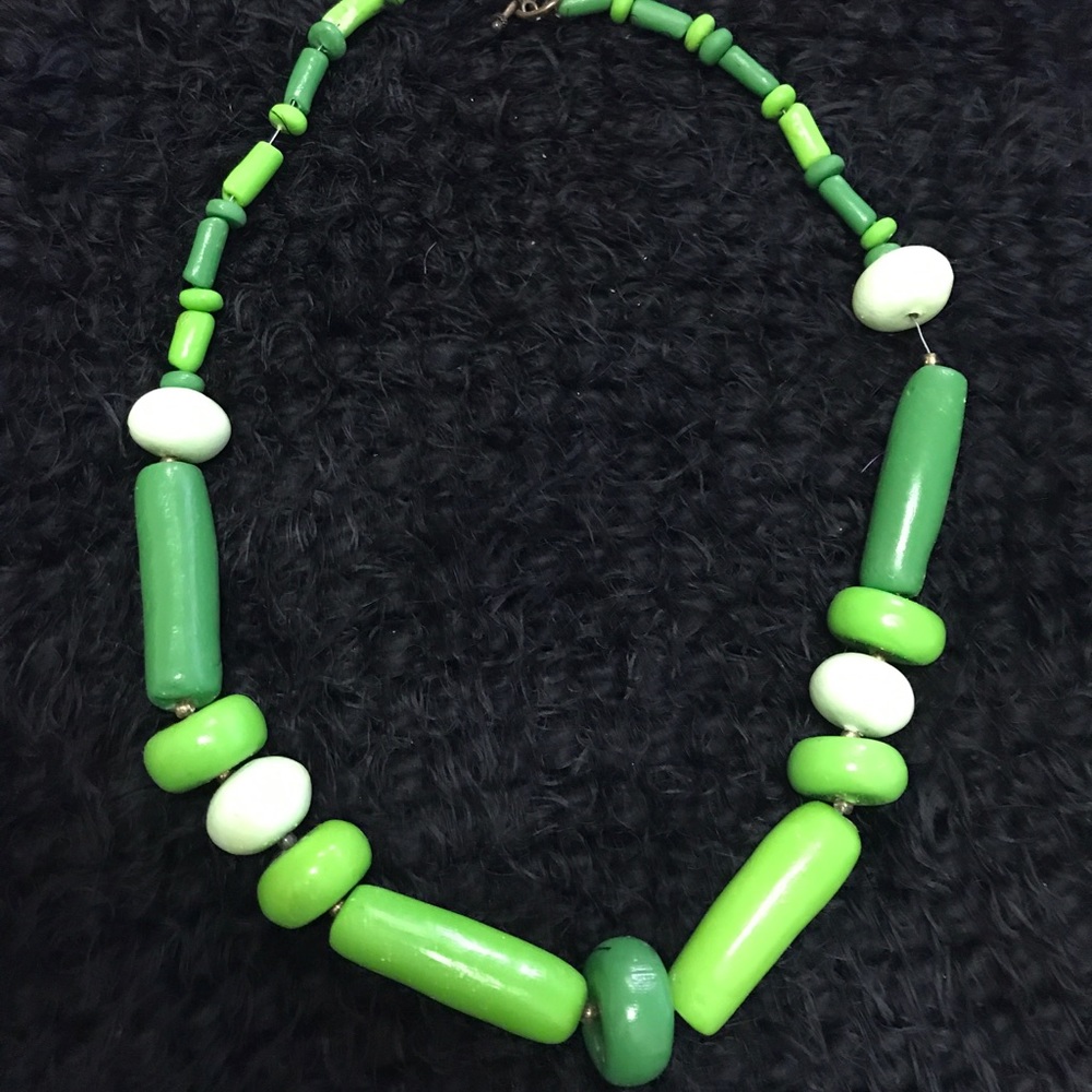 Made by Hand Green Necklace